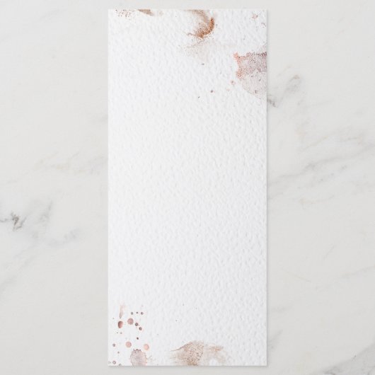 パステルエレガントピンクフローラフレファンシーーム メニュー (裏面)