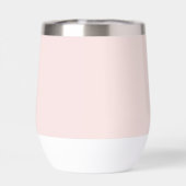 パステルエレガントピンクボウ&ネームパーソナライズされた (背面)