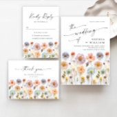 パステルエレガントピンクボホワイルドフラワーブライダルシャワー スタンダードカクテルナプキン