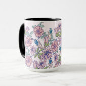 パステルエレガントフローラドリーム マグカップ (正面左)