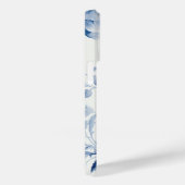 パステルエレガントブルーウォーターカラーバラ Case-Mate iPhoneケース (裏面 / 右)