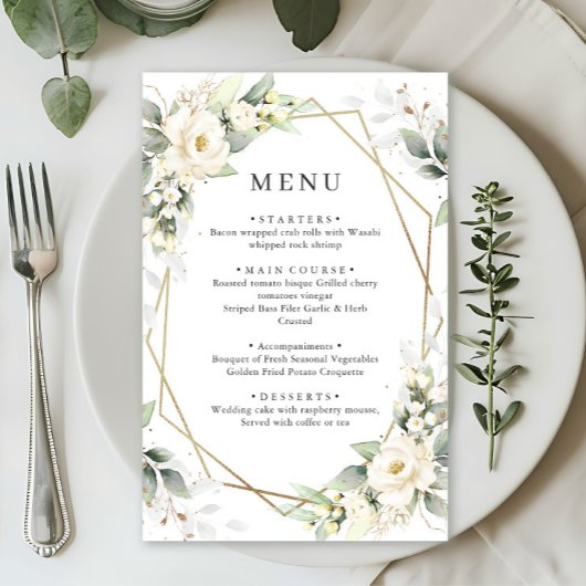 パステルエレガントホワイトローズユーカリプタス結婚ズ