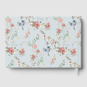 パステルエレガントボホフローラ書道 ゲストブック (裏面)