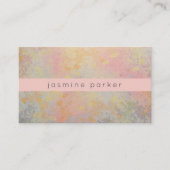 パステルエレガント斑大理石 名刺 (正面)