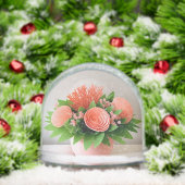 パステルエレガント花瓶のフローラ配置 (クリスマス)