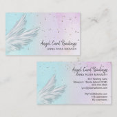 *~*パステルエンジェルウグラデーションィングススターリーレインボー 名刺 (正面/裏面)