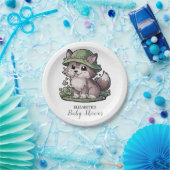 パステルエンチャントウルフベビーシャワー ペーパープレート (パーティー)