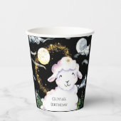 パステルエンチャントヒツジ誕生日 紙コップ (正面)