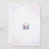 パステルエンチャントフォレストキンセアニラ 招待状 (裏面)