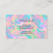 パステルオパールアポイントメントカード 名刺 (裏面)