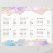 パステルオパールデザインパンフレット (裏面)