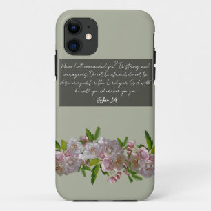 パステルオリーブグリーンの静かな聖書の喜びケース iPhone 11 ケース