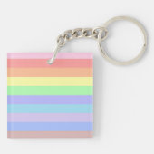 パステルオレンジ キーホルダー (裏面)