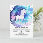 パステルオンラインホース誕生日 招待状 (スタンド正面)