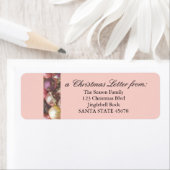 パステルオーナメントクリスマス ラベル (インサイチュ)