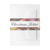 パステルオーナメントクリスマス 招待状ベリーバンド (正面例)