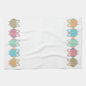 パステルオームズオンパレード キッチンタオル (横)