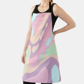 パステルオールオーバープリントエプロン保イツハンサム エプロン (インサイチュ)