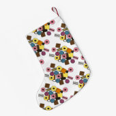 パステルオールソートリコリスアッソードキャンディグルメ スモールクリスマスストッキング (裏面 (吊り時))