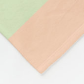 パステルカウトフレンドレフレンドフレンドフレンド引用文ストライプ フリースブランケット (角)