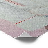 パステルカウボーイキャッツトレンディーウォールアートポスタープリント ポスター (角)