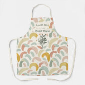 パステルカスタムアーシュ付きハーブウィスペラー エプロン (正面)