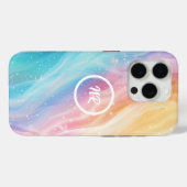 パステルカスタムカラーiPhoneケース Case-Mate iPhoneケース (裏面 (横))