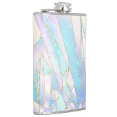 パステルカスタムクリスタルホワイト金ゴールド フラスク (右)