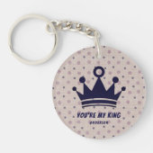 パステルカスタムドットキーチェーン キーホルダー (正面)