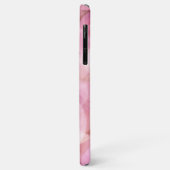 パステルカスタムバラ赤面ピンクバブルパターン Case-Mate iPhoneケース (裏面/左)