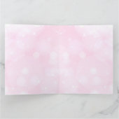 パステルカスタムピンク《写真》ぼけ味の作成 カード (内部)