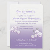 パステルカスタムロベバード大結婚式の招待 招待状 (裏面)