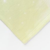 パステルカスタム写真「愛してる」名パーソナライズされた前 フリースブランケット (角)