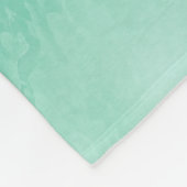 パステルカスタム写真「愛してる」名パーソナライズされた前 フリースブランケット (角)