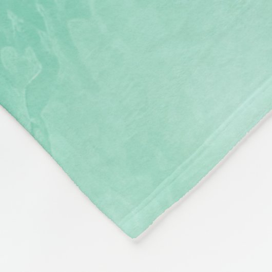 パステルカスタム写真「愛してる」名パーソナライズされた前 フリースブランケット (角)