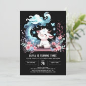 パステルカスタム誕生日 招待状 (スタンド正面)