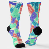 パステルカセットテープ – 90年代の美音楽 ソックス (傾斜あり)