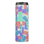 パステルカセットテープ – 90年代の美音楽 タンブラー (裏面)