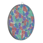 パステルカセットテープ – 90年代の美音楽 ダーツボード (正面左)