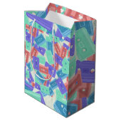 パステルカセットテープ – 90年代の美音楽 ミディアムペーパーバッグ (裏面アングル)