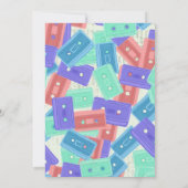 パステルカセットテープ – 90年代の美音楽 招待状 (裏面)