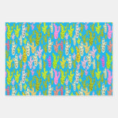 パステルカッティコラージュ ラッピングペーパーシート (正面3)