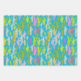 パステルカッティコラージュ ラッピングペーパーシート