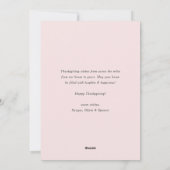 パステルカボチャとリンゴ感謝記念撮影 シーズンカード (裏面)