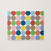 パステルカラフルの円… ジグソーパズル (横)