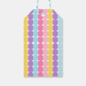 パステルカラフルアイスクリームサンデベビーシャワー ギフトタグ (裏面)