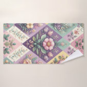 パステルカラフルアーガイルイースター/春 バスタオル (バスタオル)