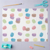 パステルカラフルウォーターカラーフランスのマカロン 薄葉紙 (クラフト)