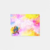 パステルカラフルグ付きキュートモダンフクロウ ポストイット (正面)