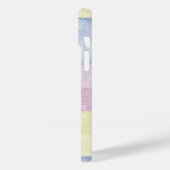 パステルカラフルズ・パッチワーク Case-Mate iPhoneケース (裏面 / 左)